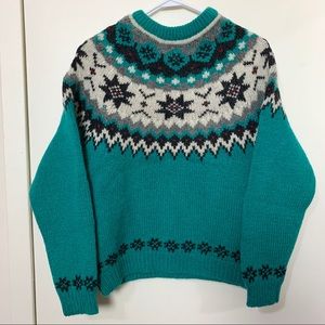 🚨SOLD Unique Vintage Woolrich Sweater